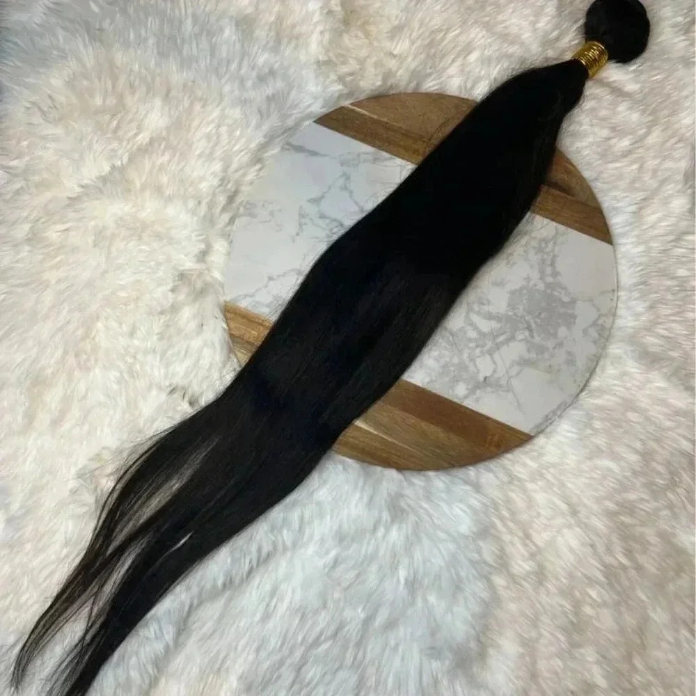 26 Inch Unprocessed Virgin Human hair  Black Bundle